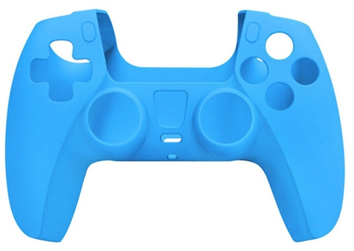 Silikonegreb til håndkontrol til Playstation 5 (PS5), Blå i gruppen HJEMMEELEKTRONIK / Spilkonsoller og tilbehør / Sony PlayStation 5 / Tilbehør hos TP E-commerce Nordic AB (38-82123)