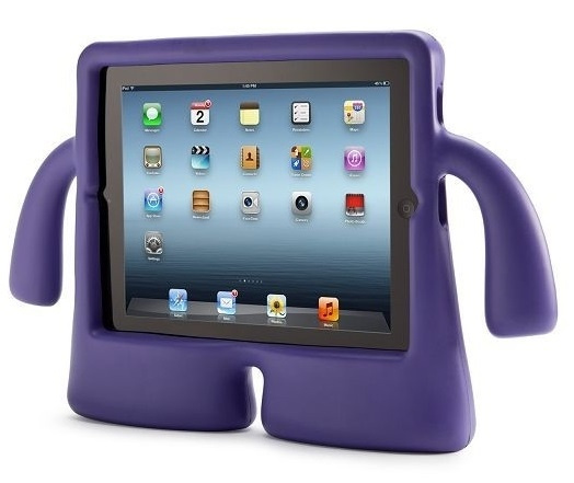 Børneetui til iPad Mini 1/2/3, Lilla i gruppen SMARTPHONES & TABLETS / Tablet beskyttelse / Apple iPad hos TP E-commerce Nordic AB (38-82135)
