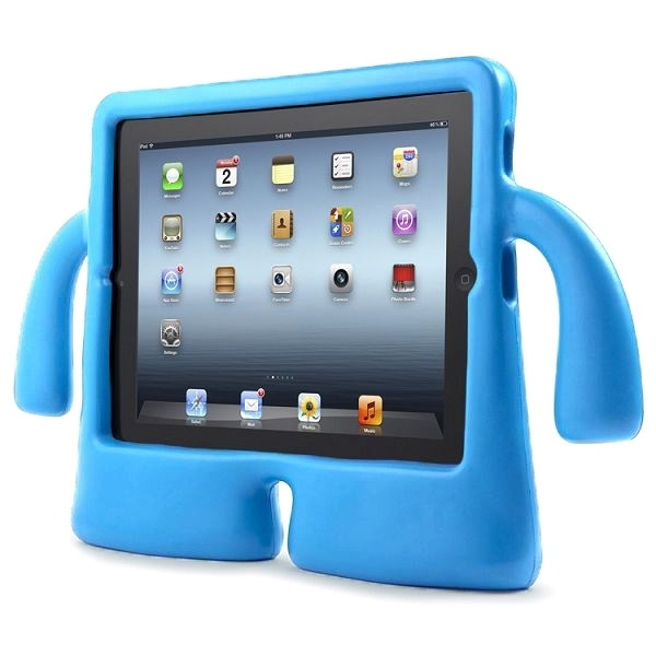 Barnfodral till iPad Mini 1/2/3, Blå i gruppen SMARTPHONES & TABLETS / Tablet beskyttelse / Apple iPad hos TP E-commerce Nordic AB (38-82137)