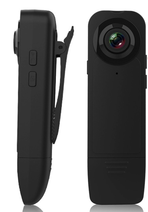 Mini-kamera med klämma 1080P HD, Svart i gruppen SPORT, FRITID & HOBBY / Sjove gadgets / Spion gadgets hos TP E-commerce Nordic AB (38-82214)