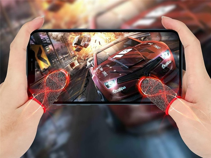Finger sleeve til mobilspil, 2-pak i gruppen SPORT, FRITID & HOBBY / Sjove gadgets / Smarte løsninger hos TP E-commerce Nordic AB (38-82296)