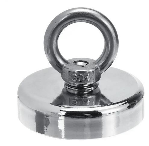 Neodymmagnet 600 kg D3, reb og handsker i gruppen SPORT, FRITID & HOBBY / Friluftsliv / Fiskeriudstyr hos TP E-commerce Nordic AB (38-82300)