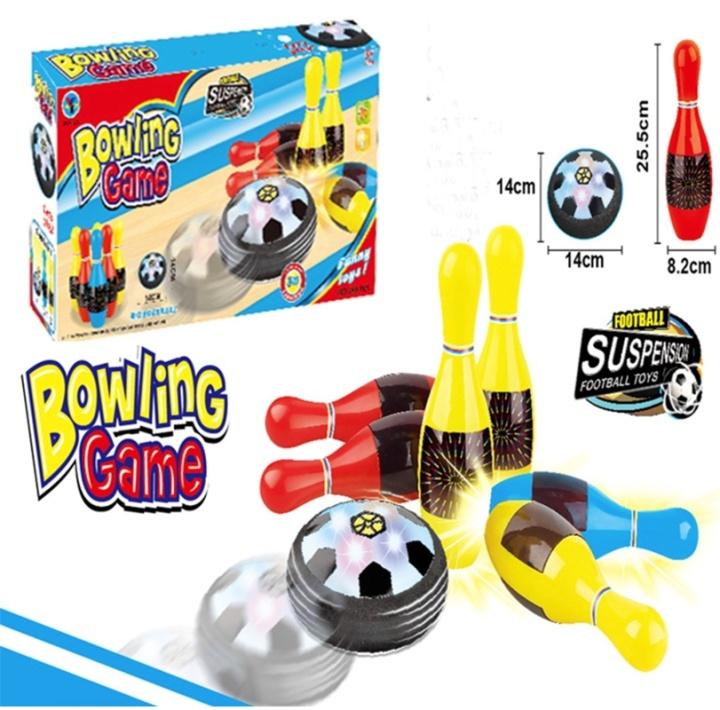 Bowling med svævende fodbold i gruppen LEGETØJ, BØRN & BABY / Spil / Brætspil hos TP E-commerce Nordic AB (38-82381)