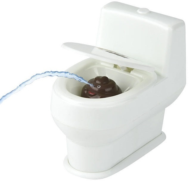 Sprøjtende joke toilet i gruppen SPORT, FRITID & HOBBY / Sjove gadgets / Sjove gadgets hos TP E-commerce Nordic AB (38-82524)