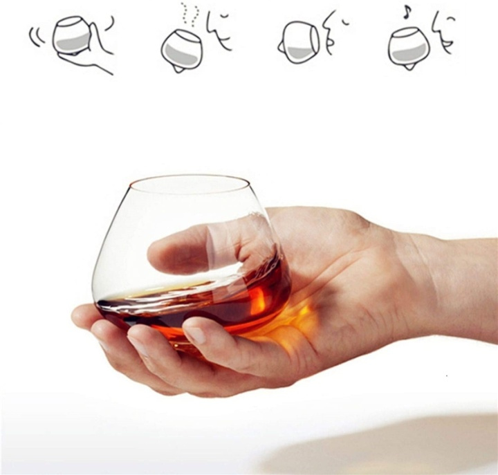 Skæv cognacglas i gruppen HJEM, HUS & HAVE / Køkkenredskaber / Vin & Drink Tilbehør hos TP E-commerce Nordic AB (38-82738)