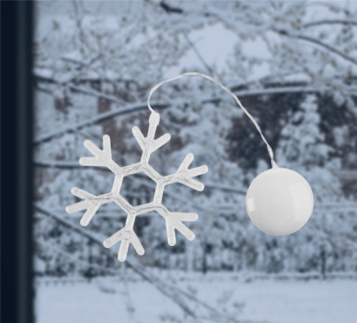 LED-lampe til julen, Snefnug i gruppen HJEMMEELEKTRONIK / Lys / Julebelysning hos TP E-commerce Nordic AB (38-82914)