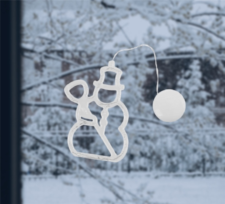 LED-lampe til julen, Snefnug i gruppen HJEMMEELEKTRONIK / Lys / Julebelysning hos TP E-commerce Nordic AB (38-82915)