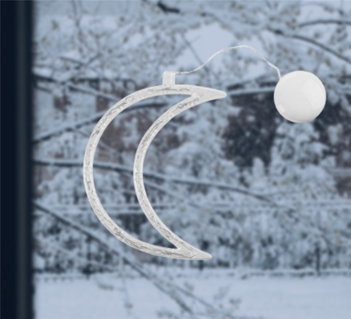 LED-lys til julen, Måne i gruppen HJEMMEELEKTRONIK / Lys / Julebelysning hos TP E-commerce Nordic AB (38-82920)