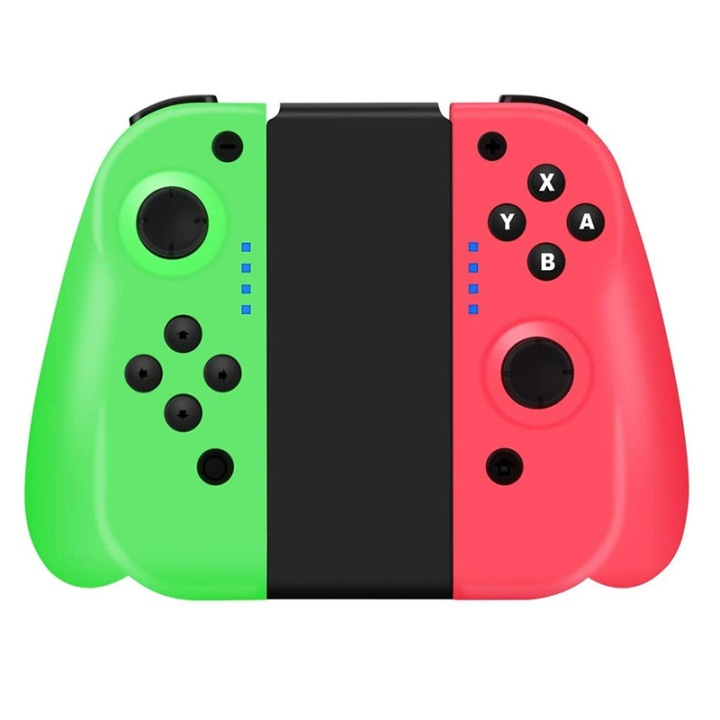 Gamepad til Nintendo Switch, Grøn/Rosa i gruppen HJEMMEELEKTRONIK / Spilkonsoller og tilbehør / Nintendo Switch / Tilbehør hos TP E-commerce Nordic AB (38-82955)