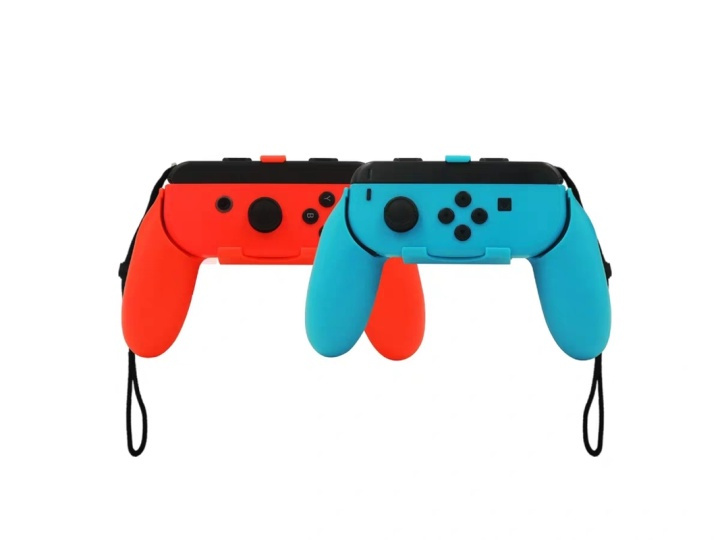 Holder til Switch Joy-Con, Rød/Blå i gruppen HJEMMEELEKTRONIK / Spilkonsoller og tilbehør / Nintendo Switch / Tilbehør hos TP E-commerce Nordic AB (38-82960)
