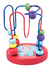 Fun beaded toy, Elephant i gruppen LEGETØJ, BØRN & BABY / Babyleg (0-3 år) / Aktivitetslegetøj hos TP E-commerce Nordic AB (38-83071)