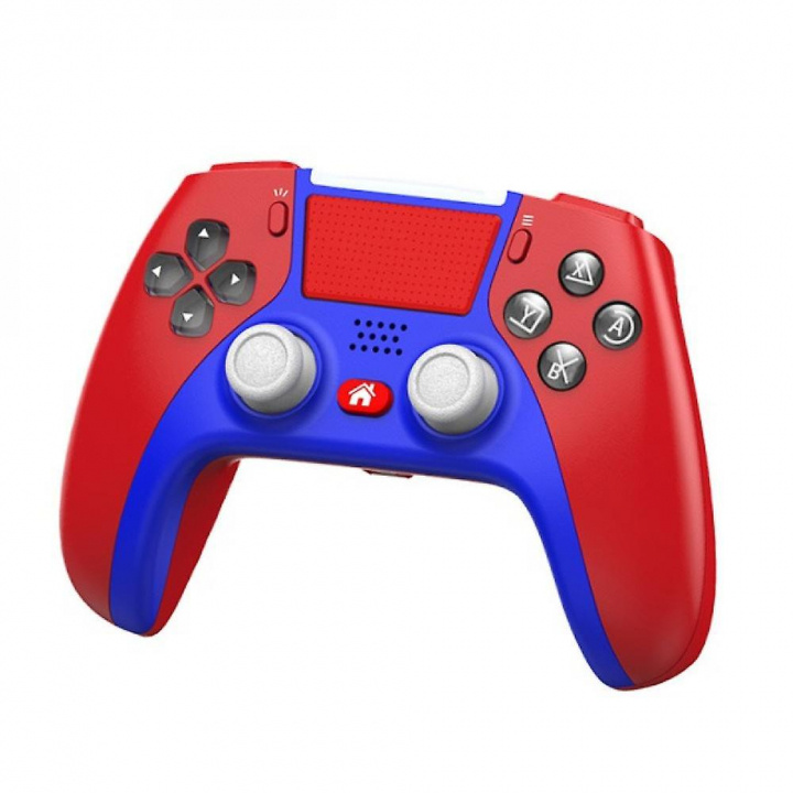 Trådløs controller til PS4, Rød i gruppen HJEMMEELEKTRONIK / Spilkonsoller og tilbehør / Sony PlayStation 4 / Tilbehør hos TP E-commerce Nordic AB (38-83123)