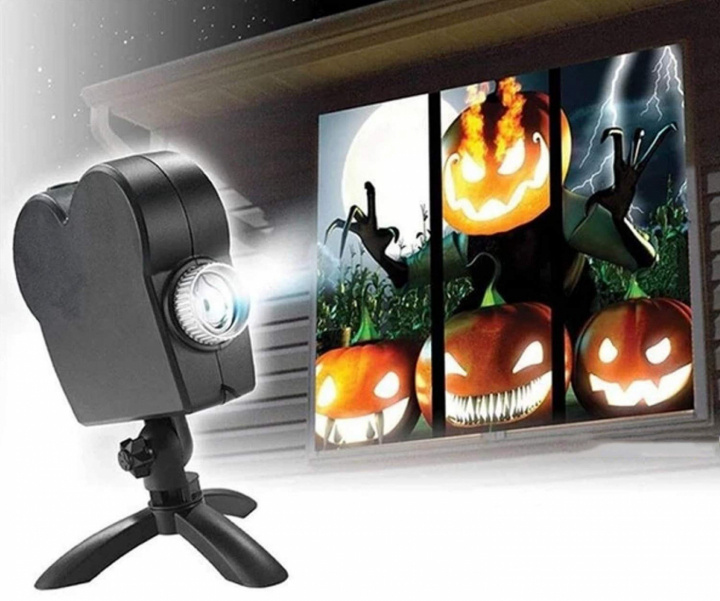 Halloween/Christmas laser projector i gruppen HJEM, HUS & HAVE / Interiør / Halloween hos TP E-commerce Nordic AB (38-83272)