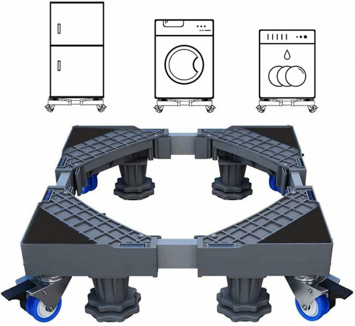 Multifunctional Trolley with feet for refrigerator, dishwasher, washing machine etc. i gruppen HJEM, HUS & HAVE / Husholdningsapparater / Tilbehør til hvidevarer hos TP E-commerce Nordic AB (38-83295)