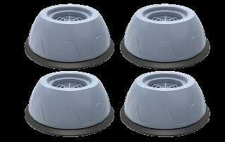 Anti-vibration and anti-slip rubber feet for e.g. washing machine, 4 pcs i gruppen HJEM, HUS & HAVE / Husholdningsapparater / Tilbehør til hvidevarer hos TP E-commerce Nordic AB (38-83296)