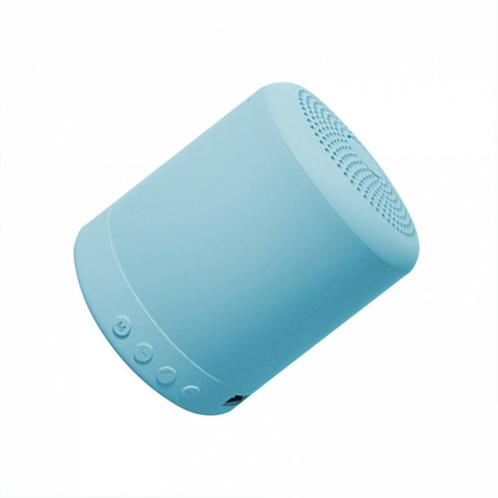 Prisbillig og farverig mini-højttaler, blå i gruppen HJEMMEELEKTRONIK / Lyd & billede / Højttalere & tilbehør / Bluetooth-højttalere / Bærbare højttalere hos TP E-commerce Nordic AB (38-83328)