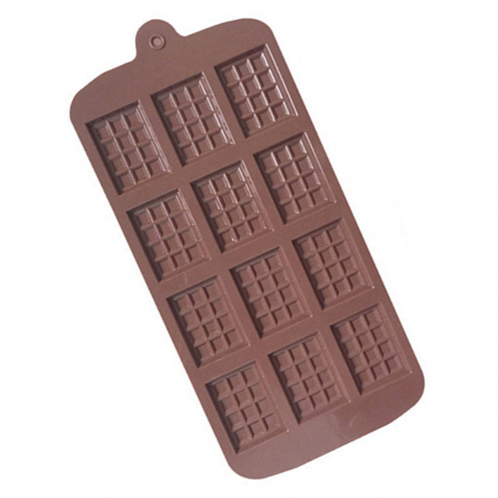 Chocolate mold tray, Squares i gruppen HJEM, HUS & HAVE / Køkkenredskaber / Bagetilbehør hos TP E-commerce Nordic AB (38-83363)