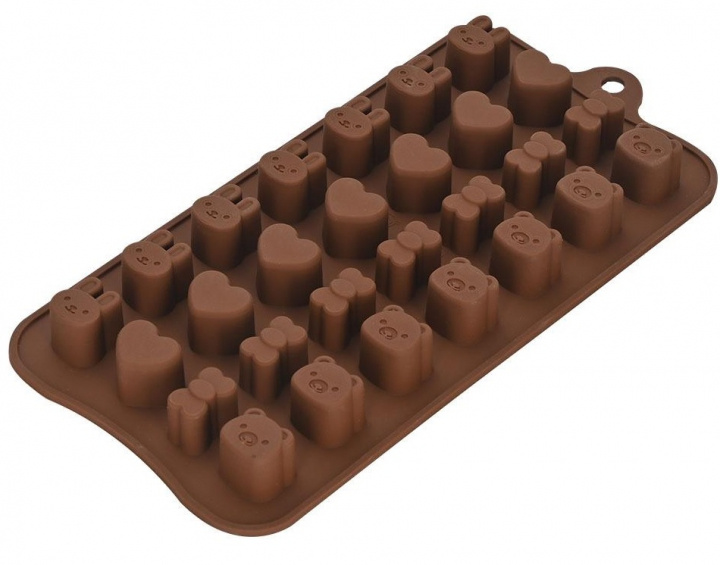 Chocolate mold tray, 4 shapes i gruppen HJEM, HUS & HAVE / Køkkenredskaber / Bagetilbehør hos TP E-commerce Nordic AB (38-83364)
