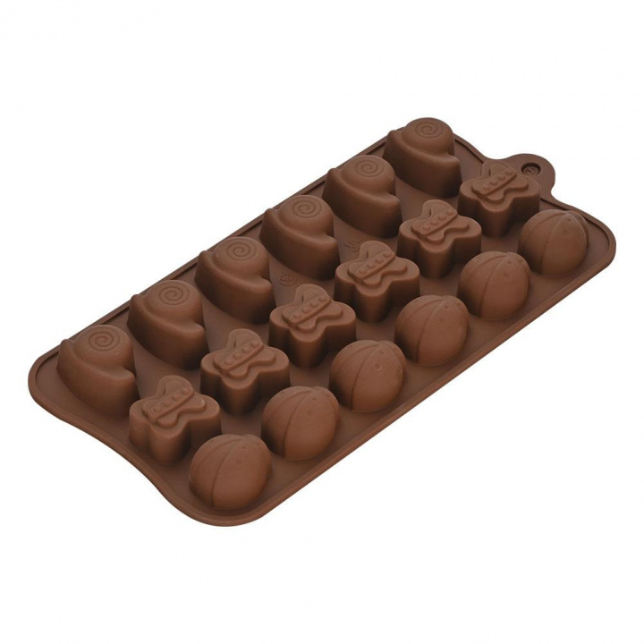 Chocolate mold tray, 3 shapes i gruppen HJEM, HUS & HAVE / Køkkenredskaber / Bagetilbehør hos TP E-commerce Nordic AB (38-83366)