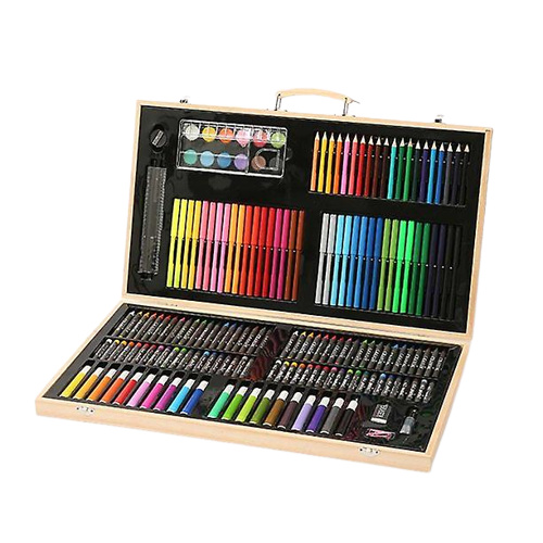 Box med pennor, 180 färger i gruppen SPORT, FRITID & HOBBY / Hobby / Mal & Tegn / Kuglepenne, Farveblyanter & Tuschpenne hos TP E-commerce Nordic AB (38-83496)