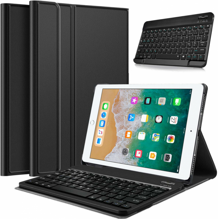 Etui til iPad Mini 6 med Bluetooth-tastatur i gruppen SMARTPHONES & TABLETS / Tablet beskyttelse / Apple iPad hos TP E-commerce Nordic AB (38-83524)