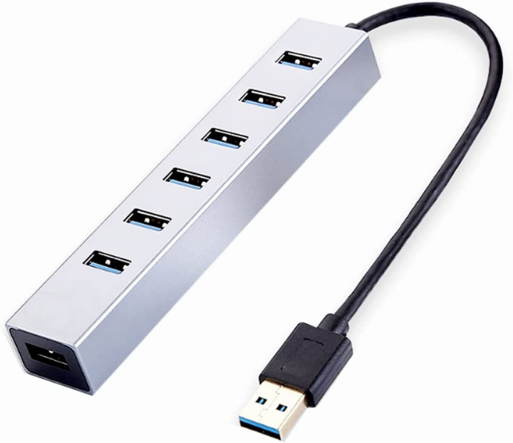 USB Hub, 7-porte i gruppen COMPUTERTILBEHØR / Computer Tilbehør / USB-hubs hos TP E-commerce Nordic AB (38-83559)