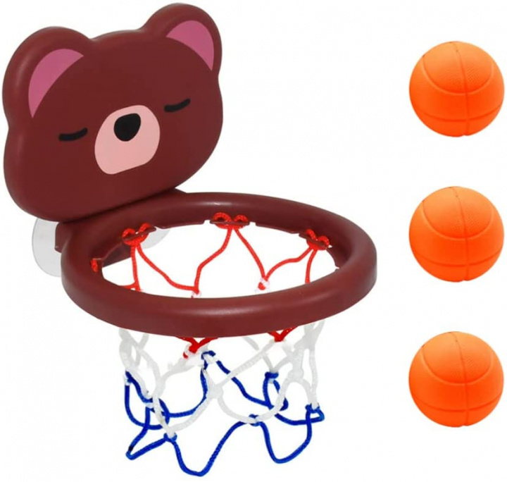 Mini-basketkurv til børn, Bjørn i gruppen LEGETØJ, BØRN & BABY / Udeleg & Sport / Sport og spil hos TP E-commerce Nordic AB (38-83594)