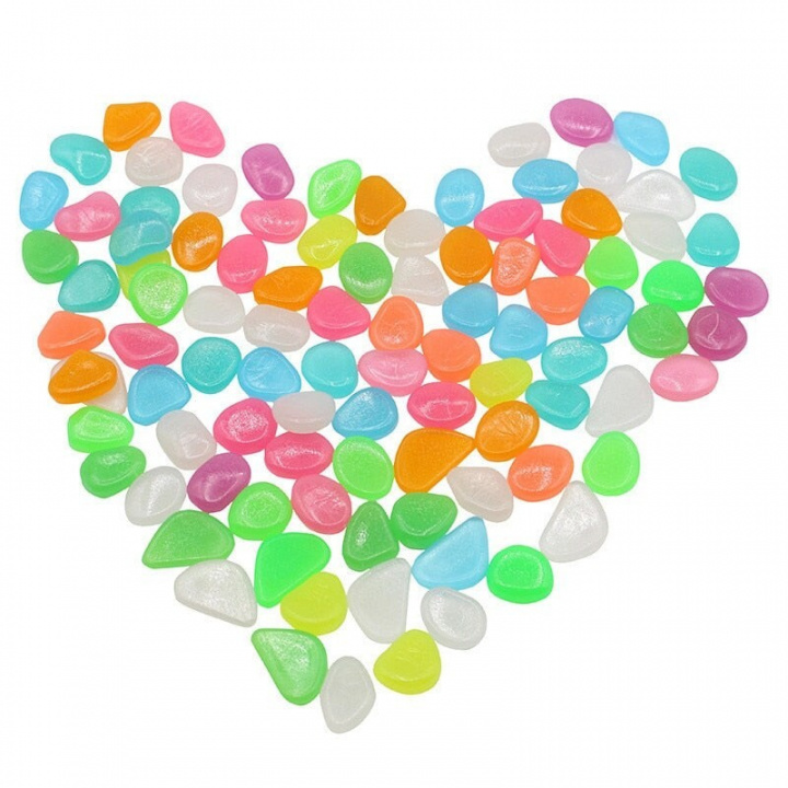 Glowing rocks, 100 pieces i gruppen HJEM, HUS & HAVE / Have og gårdhave / Andet hos TP E-commerce Nordic AB (38-83602)