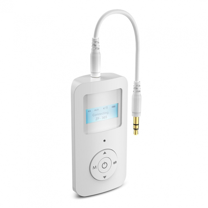 AUX-modtager/sender 2-i-1, Bluetooth 5.0 i gruppen BIL / Bil lyd & multimedia / Musik-modtager hos TP E-commerce Nordic AB (38-83708)