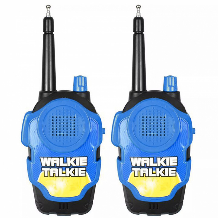 Walkie-talkie til børn i 2-pakke, Blå i gruppen LEGETØJ, BØRN & BABY / Legetøj / Elektronik og medier / Anden elektronik og medier hos TP E-commerce Nordic AB (38-83846)