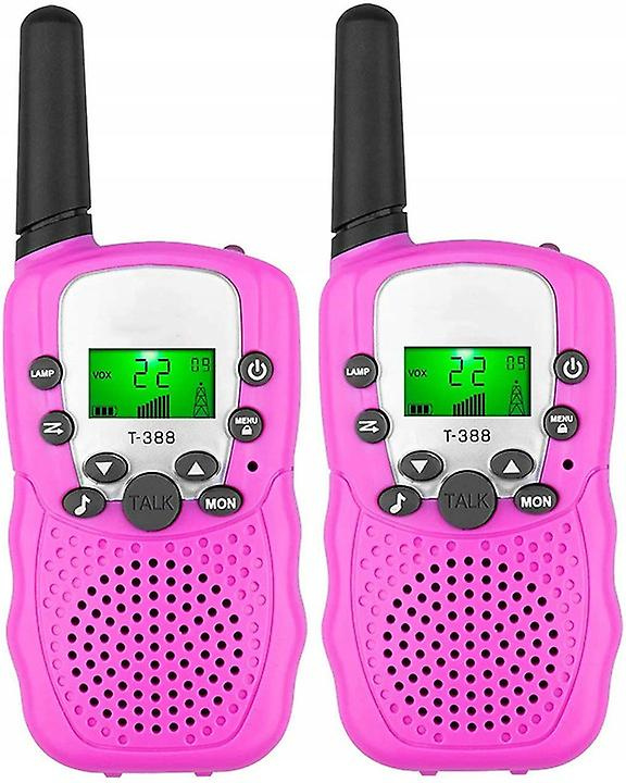 Walkie-talkie för Barn 2-pack, Rosa i gruppen LEGETØJ, BØRN & BABY / Legetøj / Legetøj hos TP E-commerce Nordic AB (38-83850)