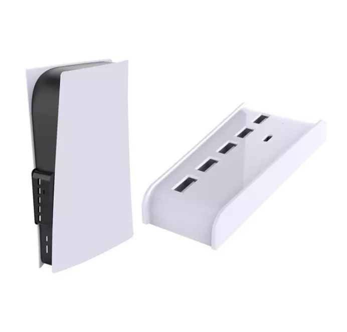 USB-Hub til Playstation 5, 5 porte i gruppen HJEMMEELEKTRONIK / Spilkonsoller og tilbehør / Sony PlayStation 5 / Tilbehør hos TP E-commerce Nordic AB (38-83982)