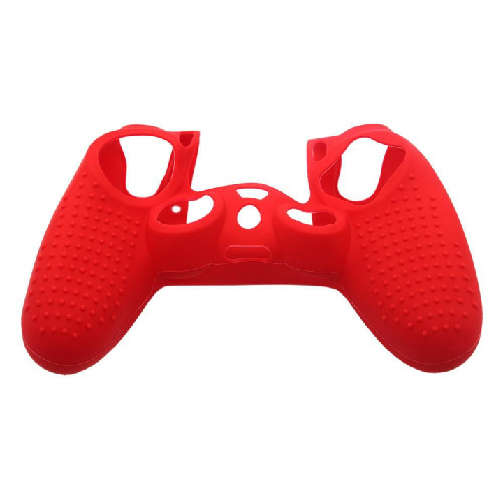 Silikone cover til PS5 controller, rød i gruppen HJEMMEELEKTRONIK / Spilkonsoller og tilbehør / Sony PlayStation 5 / Tilbehør hos TP E-commerce Nordic AB (38-83995)