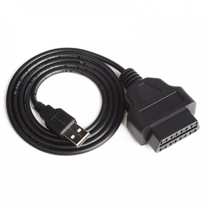 OBD till USB kabel för Bil, 1 m i gruppen BIL / Bildiagnostik / Kabler og tilbehør hos TP E-commerce Nordic AB (38-84002)
