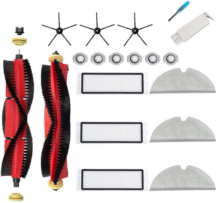 Reservedelssæt til Xiaomi robotstøvsuger i gruppen HJEM, HUS & HAVE / Rengøringsmidler / Støvsugere og tilbehør / Tilbehør / Reservdele til robotdammsugare hos TP E-commerce Nordic AB (38-84096)