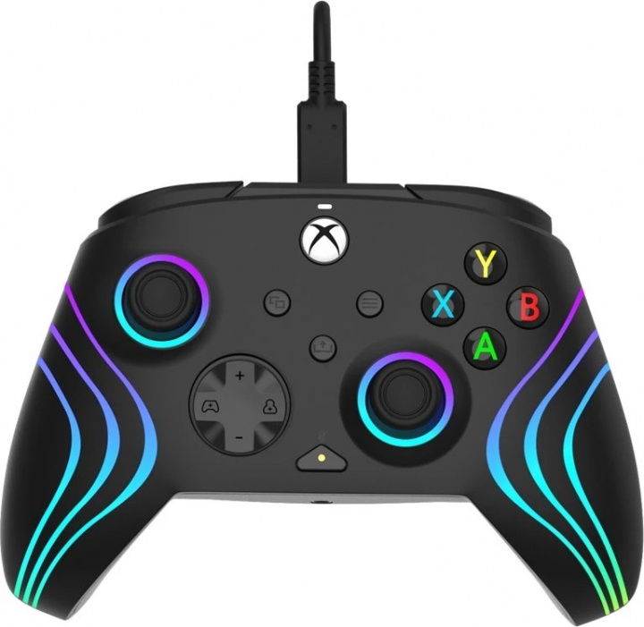 PDP Afterglow Wave Trådad Spelkontroll för Xbox & Windows 10/11 i gruppen HJEMMEELEKTRONIK / Spilkonsoller og tilbehør / Xbox Series X / Tilbehør hos TP E-commerce Nordic AB (38-84128)