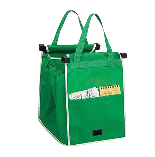 Foldbar og Genbrugelig Shoppingtaske, Grøn i gruppen SPORT, FRITID & HOBBY / Sjove gadgets / Smarte løsninger hos TP E-commerce Nordic AB (38-84170)