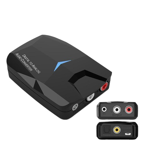 Bluetooth optisk koaksial konverter i gruppen HJEMMEELEKTRONIK / Kabler og adaptere / RCA / Adaptere hos TP E-commerce Nordic AB (38-84194)