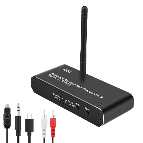BT-lydkonverter, SPDIF/Toslink til RCA i gruppen HJEMMEELEKTRONIK / Lyd & billede / Trådløs lydoverførsel hos TP E-commerce Nordic AB (38-84195)