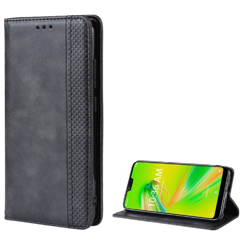 PU leather case with card slots for iPhone 15 Plus, Black i gruppen SMARTPHONES & TABLETS / Mobil Beskyttelse / Apple / iPhone 15 hos TP E-commerce Nordic AB (38-84275)