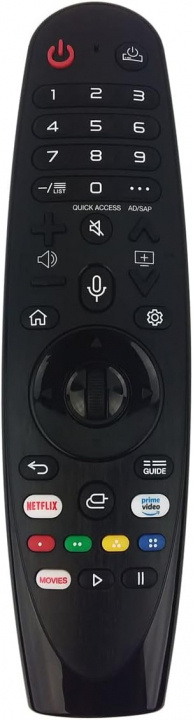 Fjärrkontroll till LG Smart TV (Ersätter LG AN-MR600 Magic Remote) i gruppen HJEMMEELEKTRONIK / Lyd & billede / Tv og tilbehør / Fjernbetjeninger hos TP E-commerce Nordic AB (38-84297)