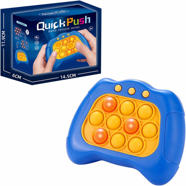 Quick Push Pop it-legetøj, blå i gruppen LEGETØJ, BØRN & BABY / Legetøj / Fidget Spinners hos TP E-commerce Nordic AB (38-84346)
