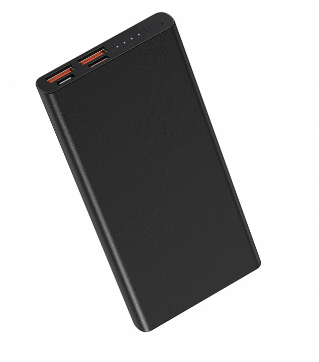 Powerbank 20000mAh 22.5W PD Fast Charging m. digitalt display, Sort i gruppen SMARTPHONES & TABLETS / Opladere og kabler / Powerbanks hos TP E-commerce Nordic AB (38-84477)