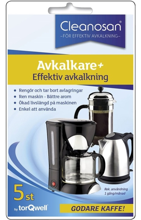 Avkalkningstabletter för bl.a kaffebryggare och strykjärn i gruppen HJEM, HUS & HAVE / Husholdningsapparater / Kaffe og espresso / Filtre og tilbehør hos TP E-commerce Nordic AB (38-84645)