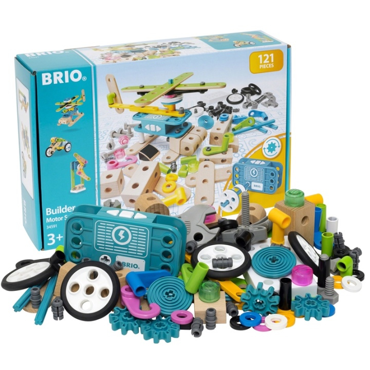 Brio 34591 Builder Motor Set i gruppen LEGETØJ, BØRN & BABY / Legetøj / Bygge legesager / Klodser hos TP E-commerce Nordic AB (38-85209)