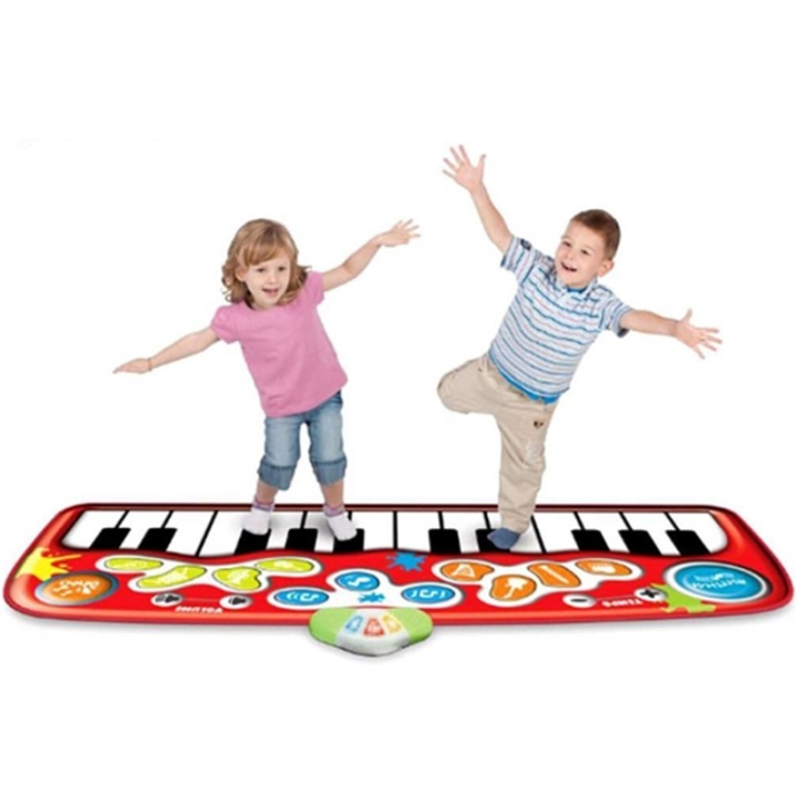 Music Step-to-Play Piano Mat i gruppen LEGETØJ, BØRN & BABY / Musik, sang og billede / Instrumenter hos TP E-commerce Nordic AB (38-85340)