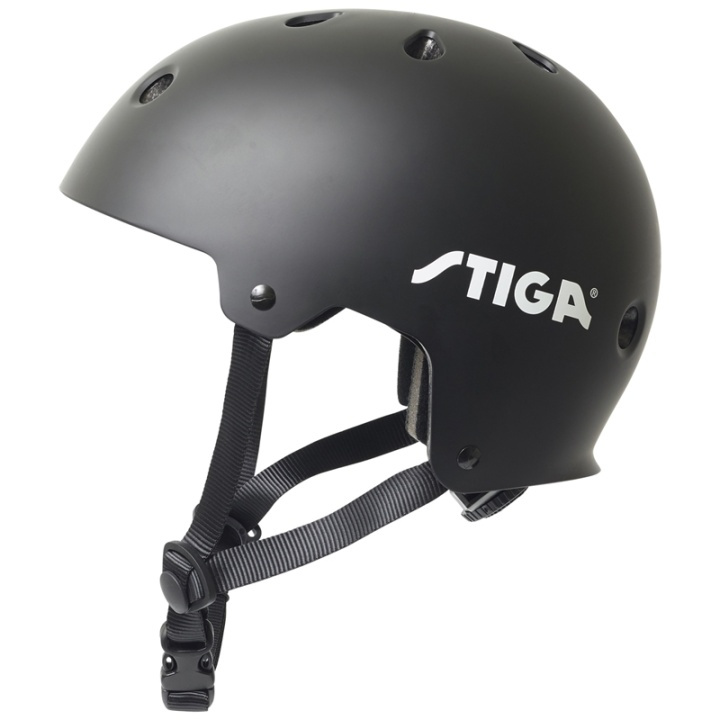 Stiga Helmet Street RS Black M i gruppen SPORT, FRITID & HOBBY / Sportsudstyr / Cykel tilbehør / Hjelme hos TP E-commerce Nordic AB (38-85390)