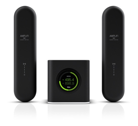 Ubiquiti AmpliFi Gaming Wi-Fi Router incl 2xMesh Points i gruppen COMPUTERTILBEHØR / Netværk / Routere hos TP E-commerce Nordic AB (38-85815)
