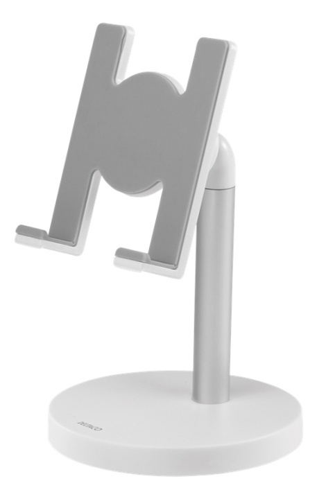 Desk phone and tablet holder white i gruppen SMARTPHONES & TABLETS / Øvrigt tilbehør / Docks, Stativ og Holder hos TP E-commerce Nordic AB (38-85832)