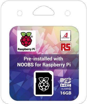 OKdo Pi4 SD card, 16 GB NOOBS for Raspberry Pi 4 Model B i gruppen COMPUTERTILBEHØR / Computerkomponenter / Raspberry Pi hos TP E-commerce Nordic AB (38-85873)